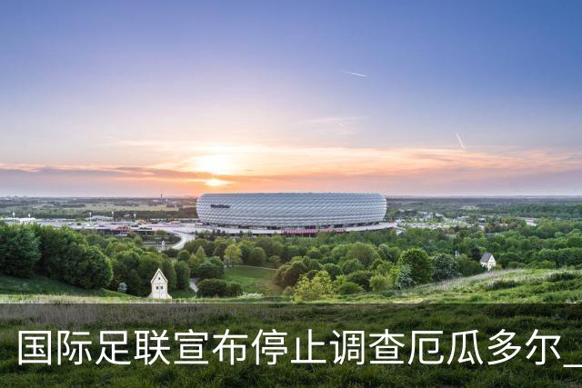 国际足联宣布停止调查厄瓜多尔 且不做任何处罚